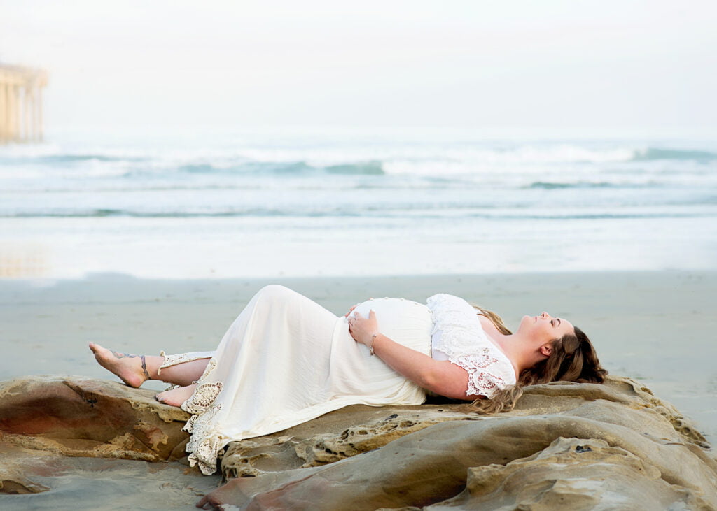 San Diego Beach Maternity photography