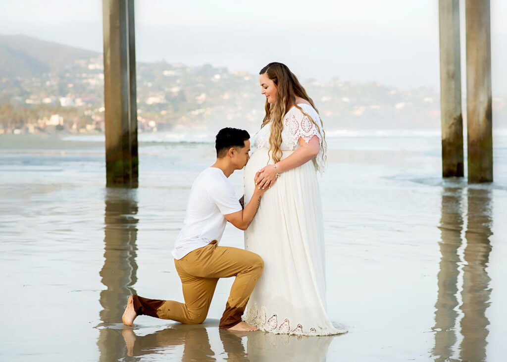 San Diego Beach Maternity photography